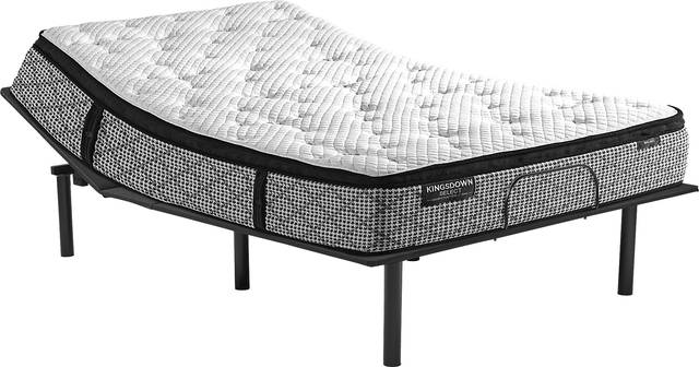 Kingsdown Malbec Queen Mattress with Head Up Only Base - Thumbnail - Image 1