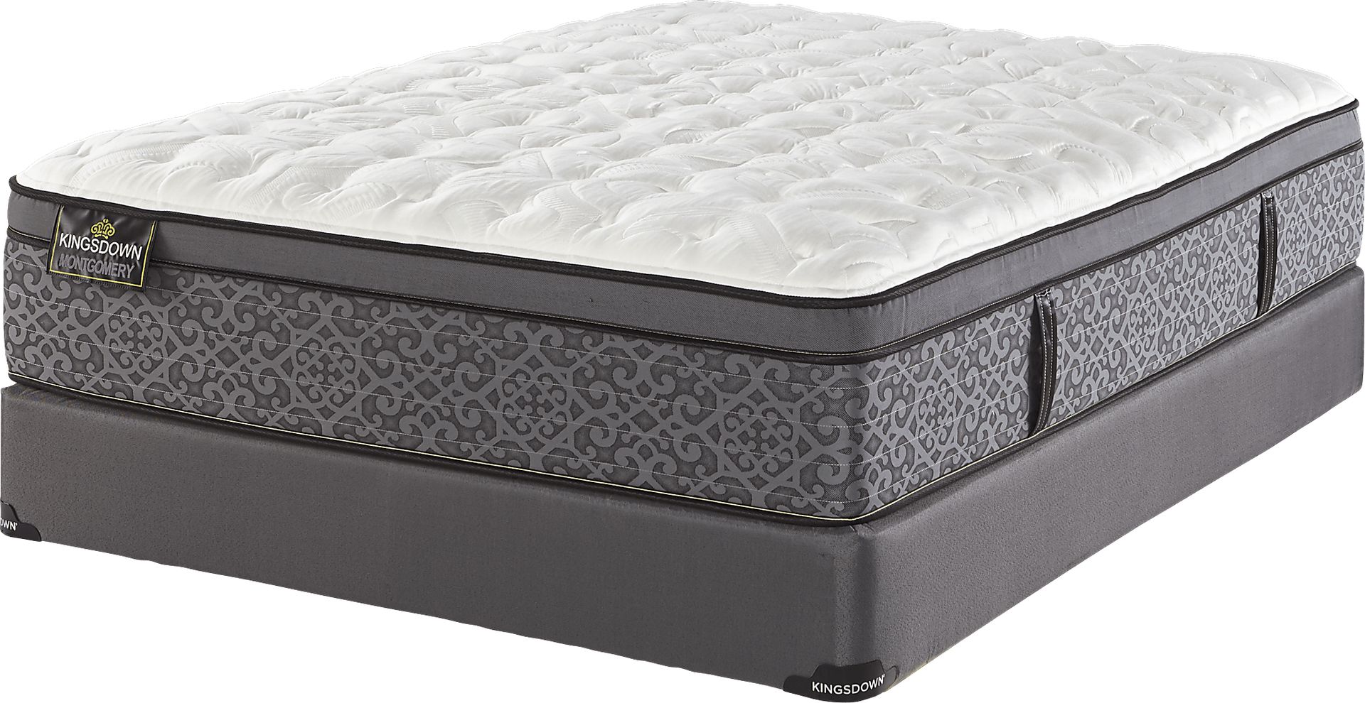 Kingsdown Montgomery Low Profile King Mattress Set - Image 1