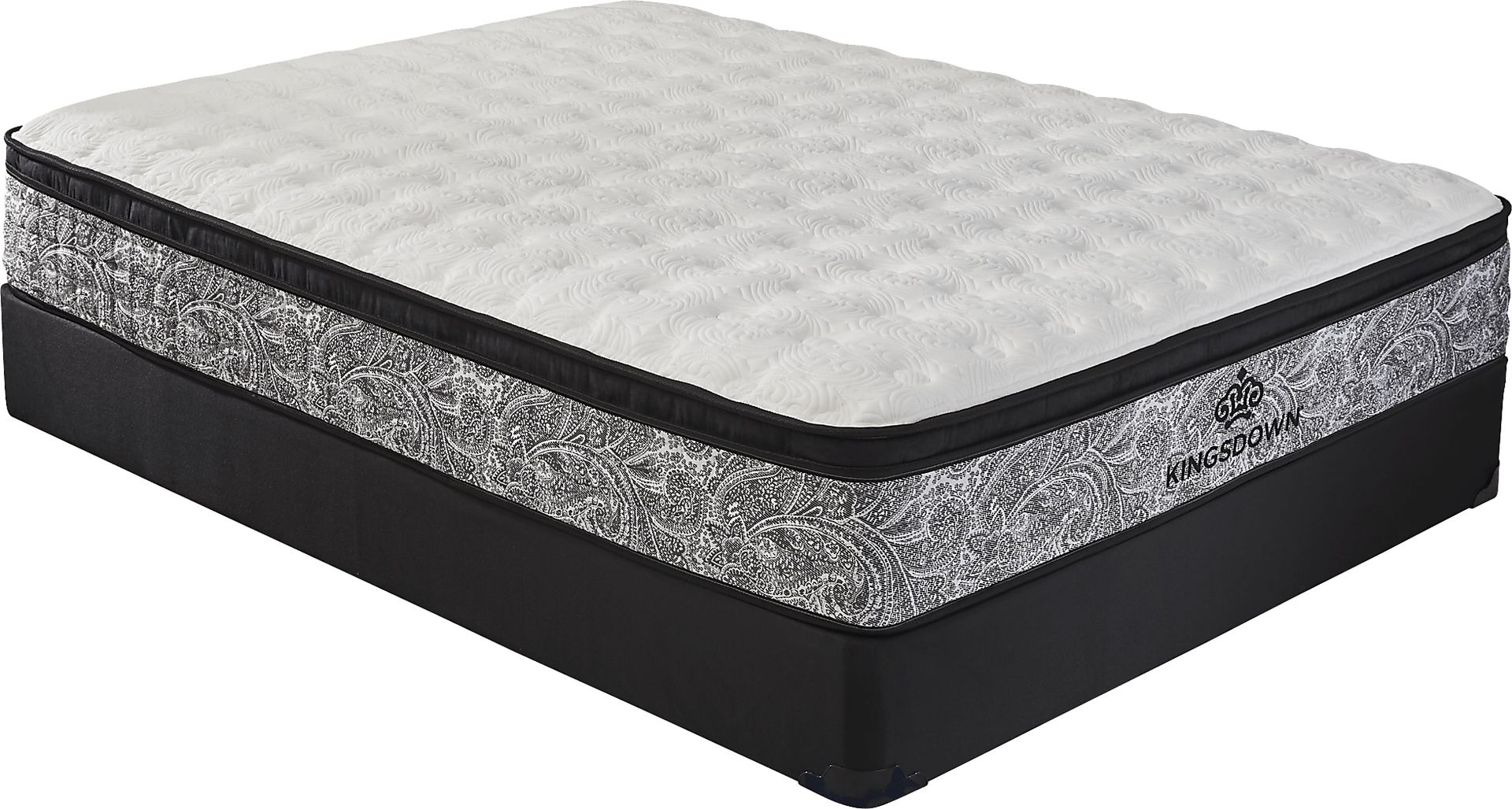 Kingsdown Morganshire Low Profile Queen Mattress Set - Image 1