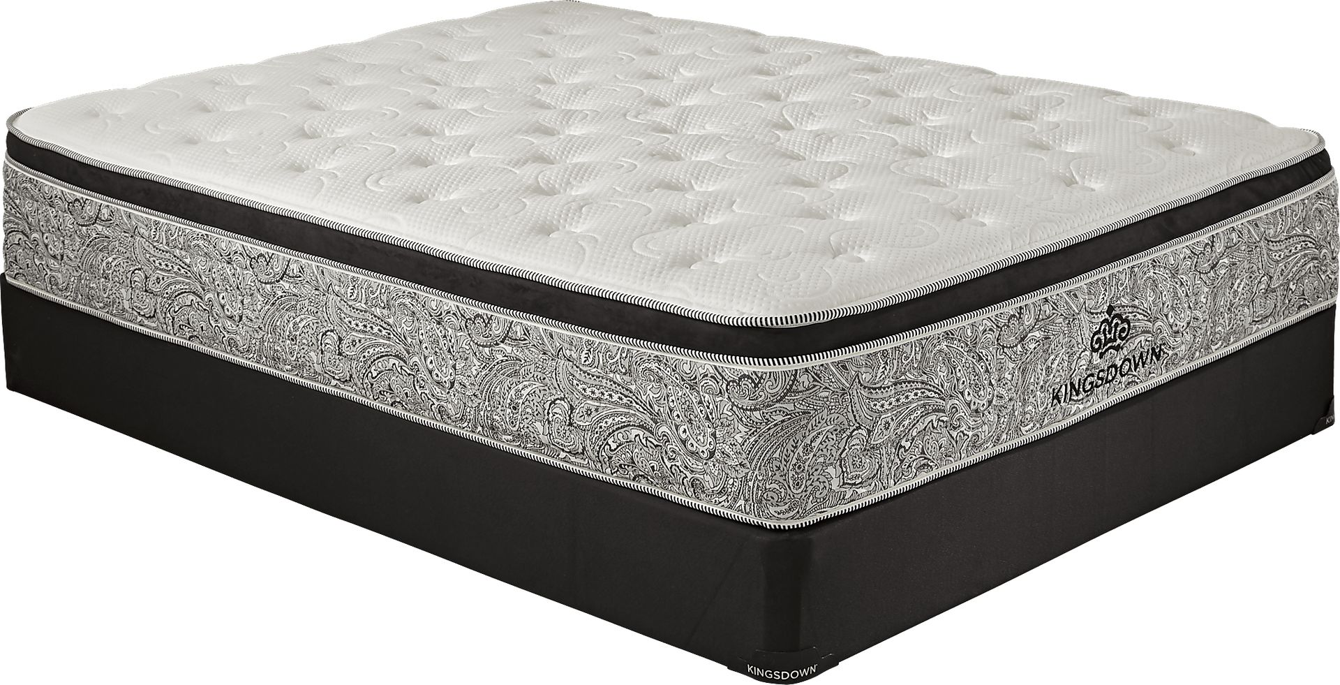 Kingsdown Oriana Low Profile Queen Mattress Set - Image 1
