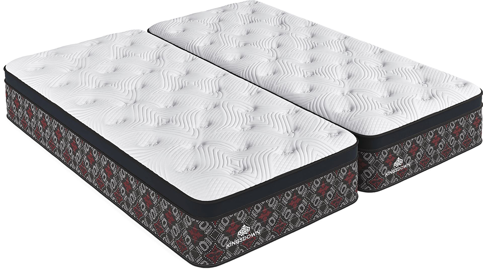 Kingsdown Prestonwood Firm Split King Mattress (2 TWXL) - Image 1