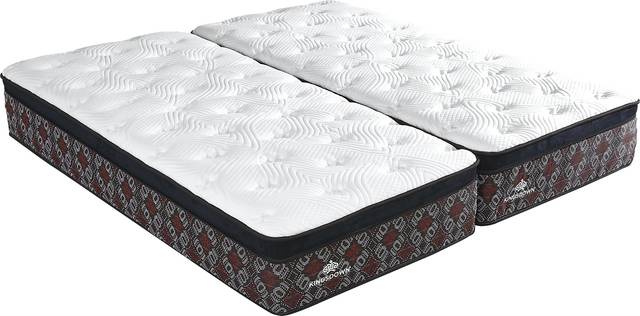 Kingsdown Prestonwood Medium Split King Mattress (2 TWXL) - Thumbnail - Image 1