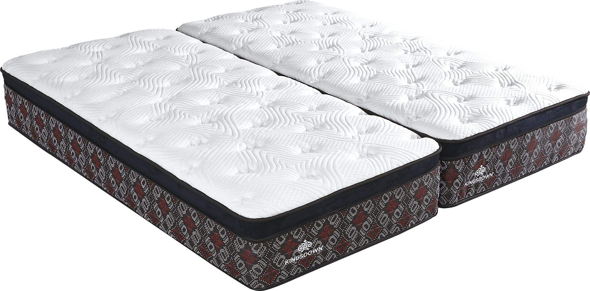 Kingsdown Prestonwood Medium Split King Mattress (2 TWXL) - Image 1