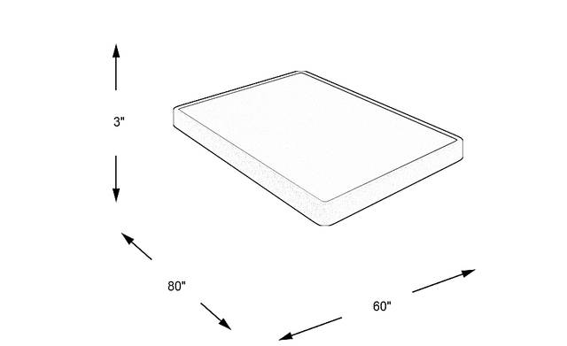 Dimension Image. Please refer to the Dimension Tab on this page for dimension details.