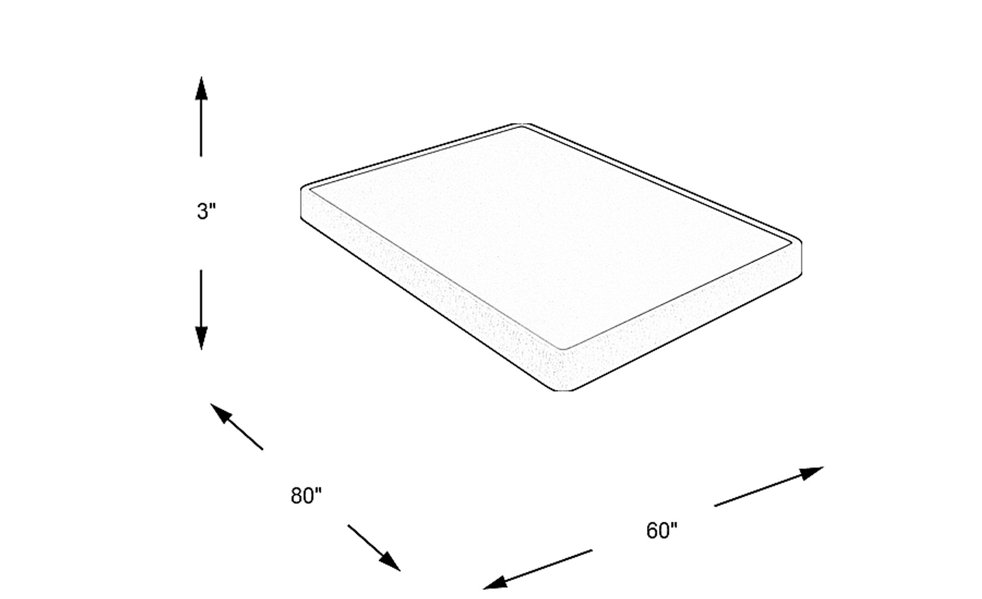 Dimension Image. Please refer to the Dimension Tab on this page for dimension details.