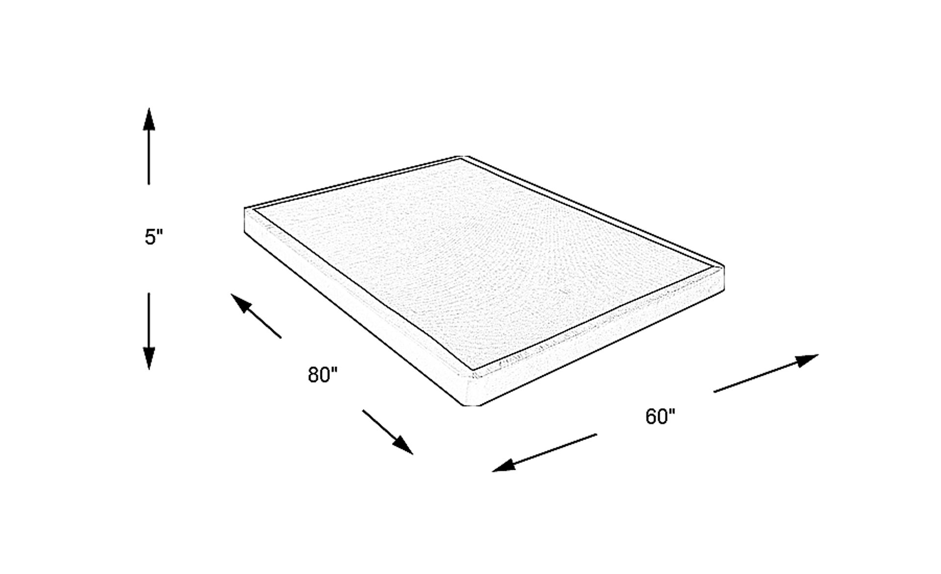 Dimension Image. Please refer to the Dimension Tab on this page for dimension details.