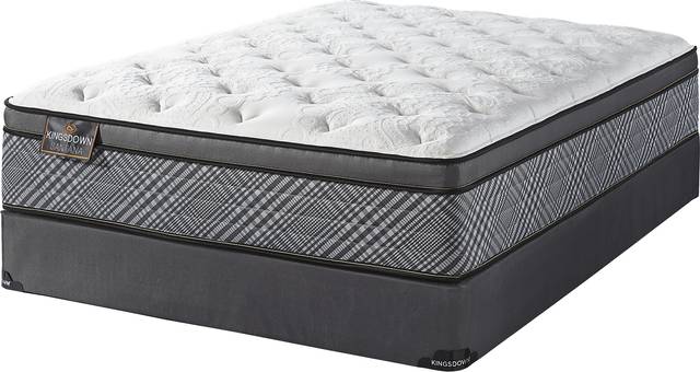 Kingsdown Santana Low Profile Queen Mattress Set - Thumbnail - Image 1