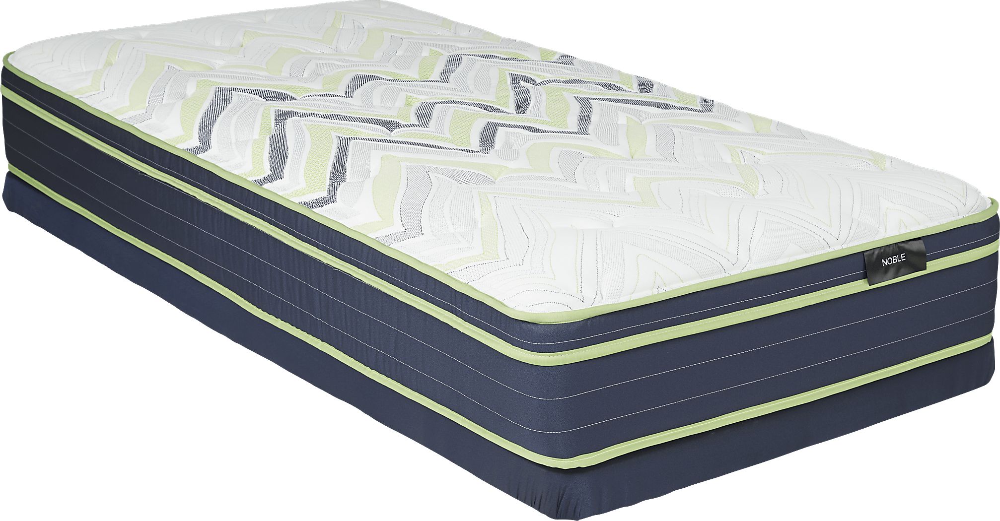 Kingsdown Sleeping Beauty Noble Low Profile Twin Mattress Set Rooms To Go
