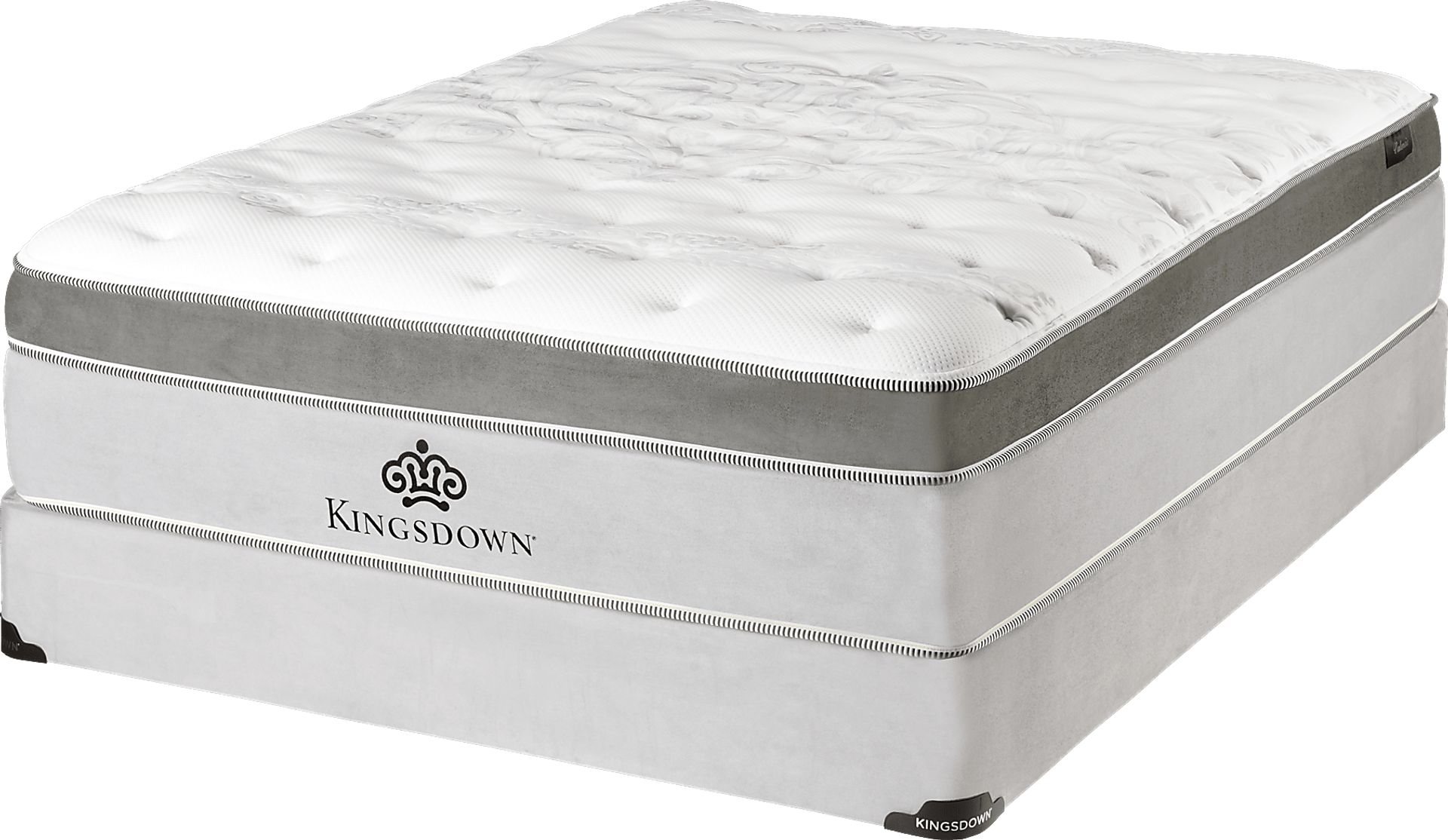 Kingsdown Valencia Low Profile King Mattress Set - Image 1