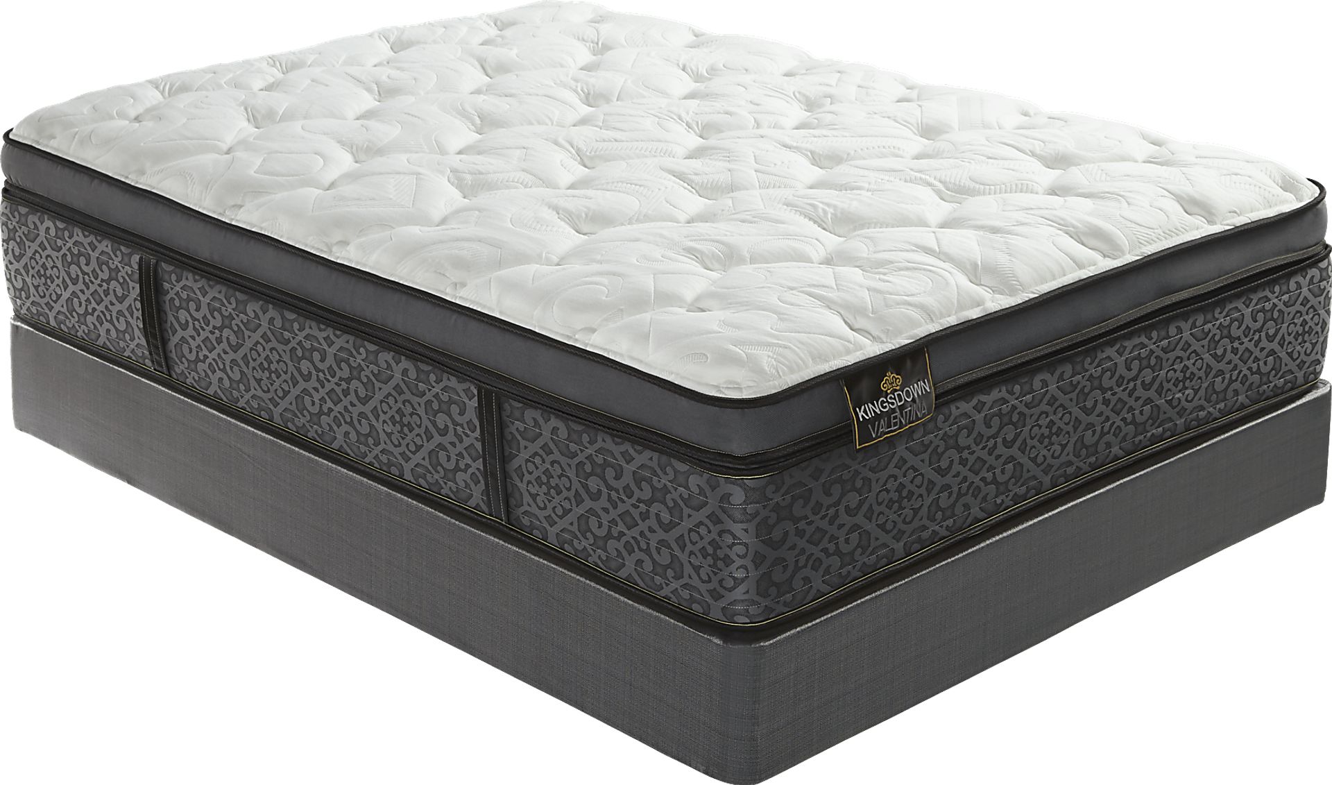 Kingsdown Valentina Low Profile Queen Mattress Set - Image 1