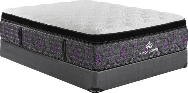 Kingsdown ZRX500 Plush King Mattress Set - Thumbnail - Image 1