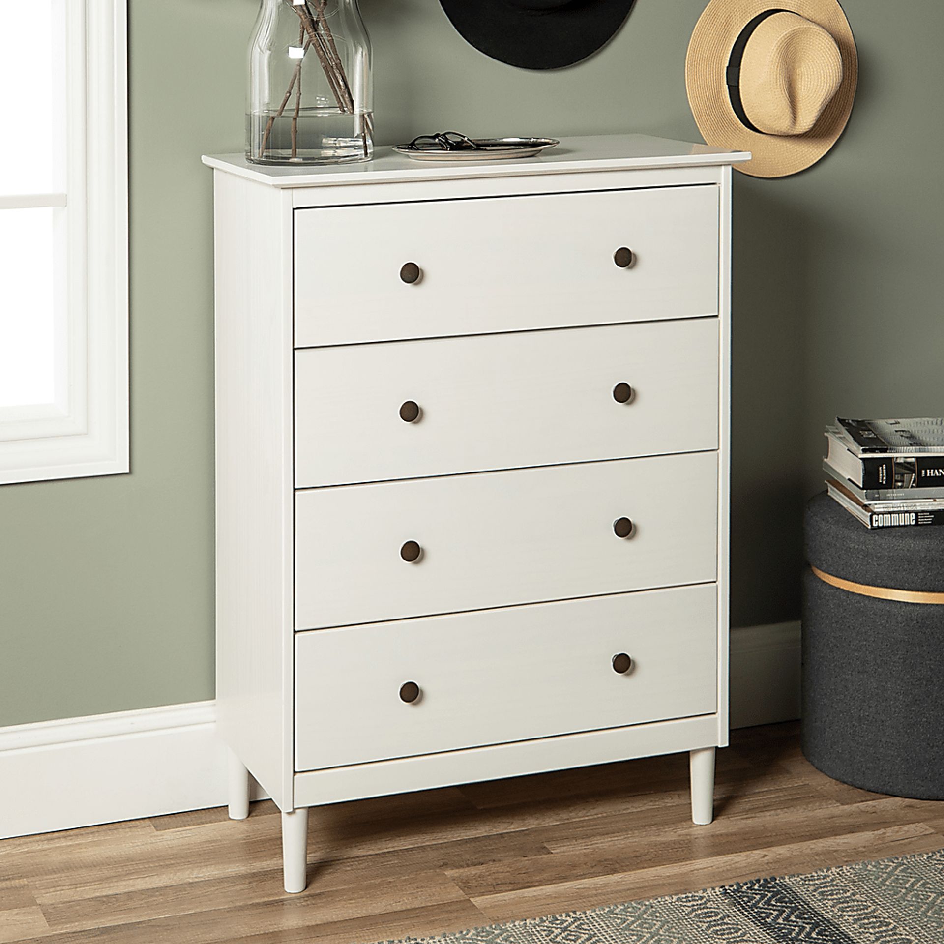 Kingshall White Dresser - Image 2