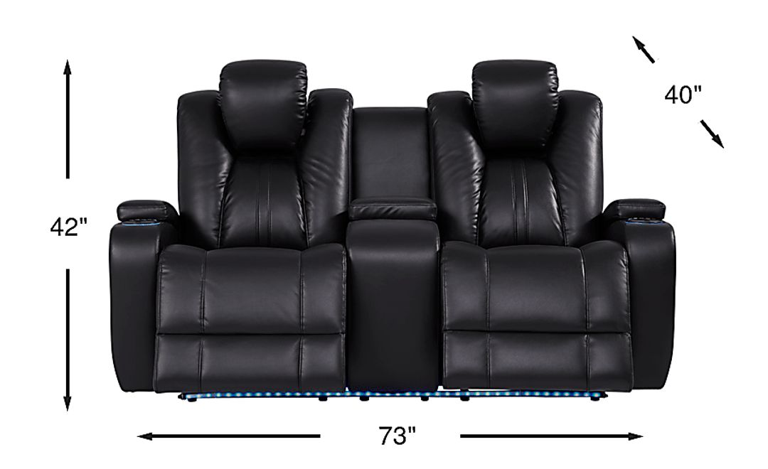 Kingvale Court Dual Power Reclining Loveseat