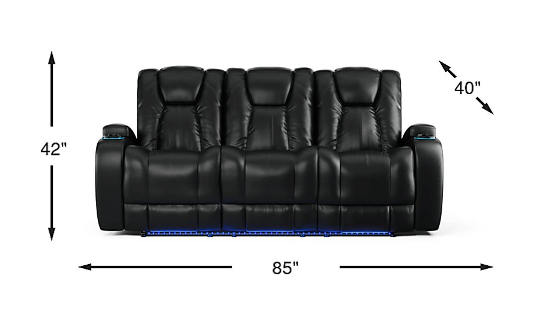 Kingvale Court Dual Power Reclining Sofa