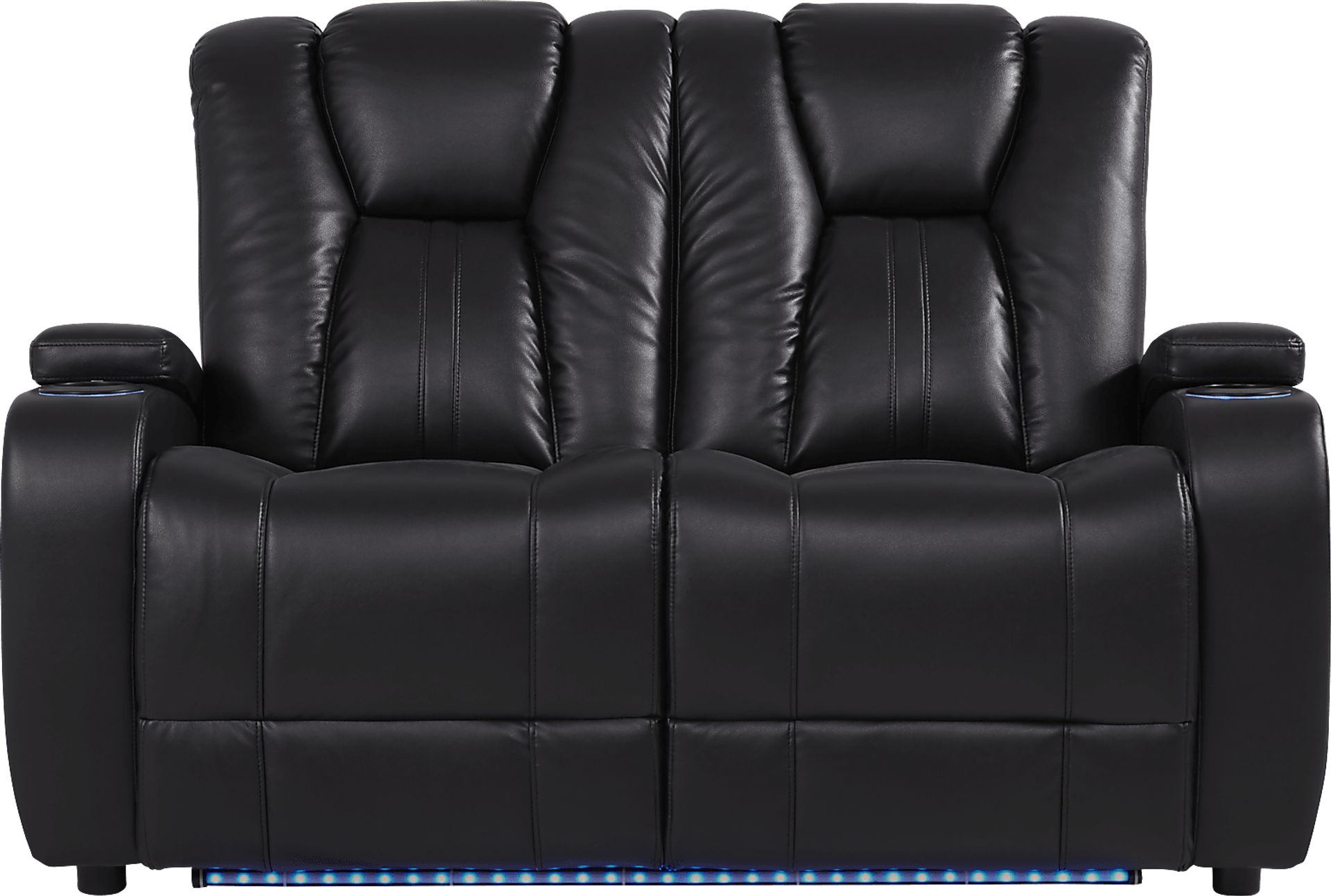 Kingvale Court Black 7 Pc Living Room with Dual Power Reclining Sofa - Image 8