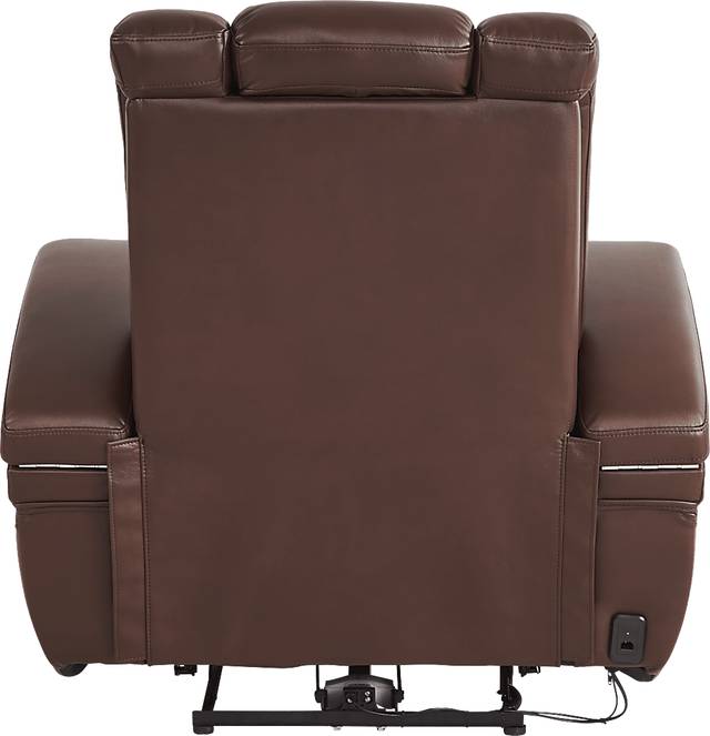 Kingvale Court Mocha 8 Pc Dual Power Reclining Living Room - Thumbnail - Image 21