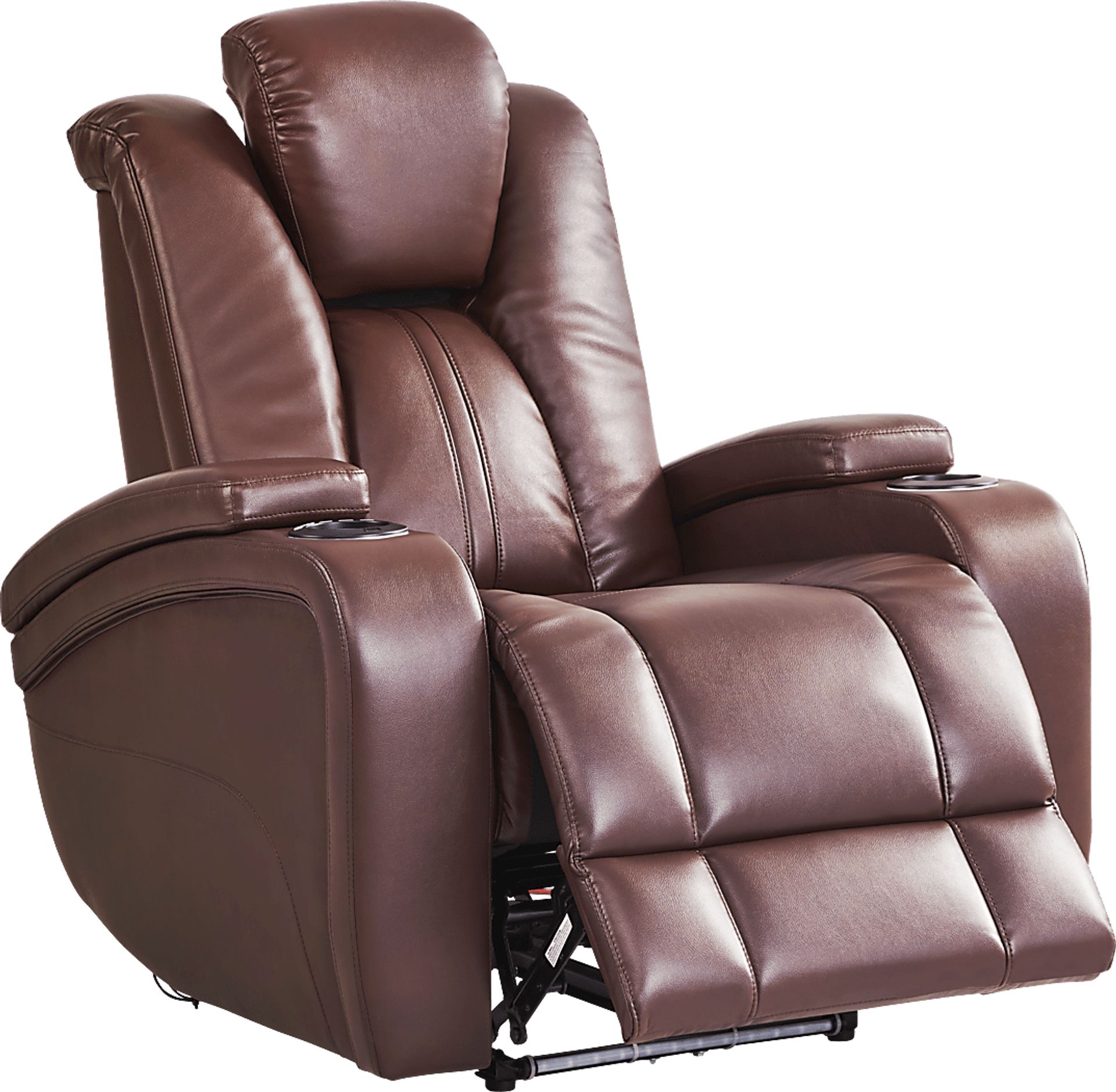 Kingvale Court Mocha Dual Power Recliner - Image 1