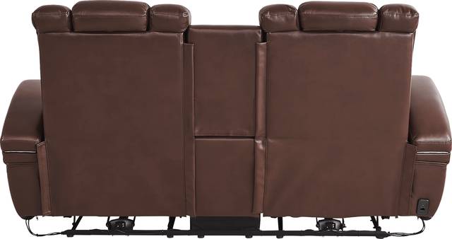 Kingvale Court Mocha 8 Pc Dual Power Reclining Living Room - Thumbnail - Image 14