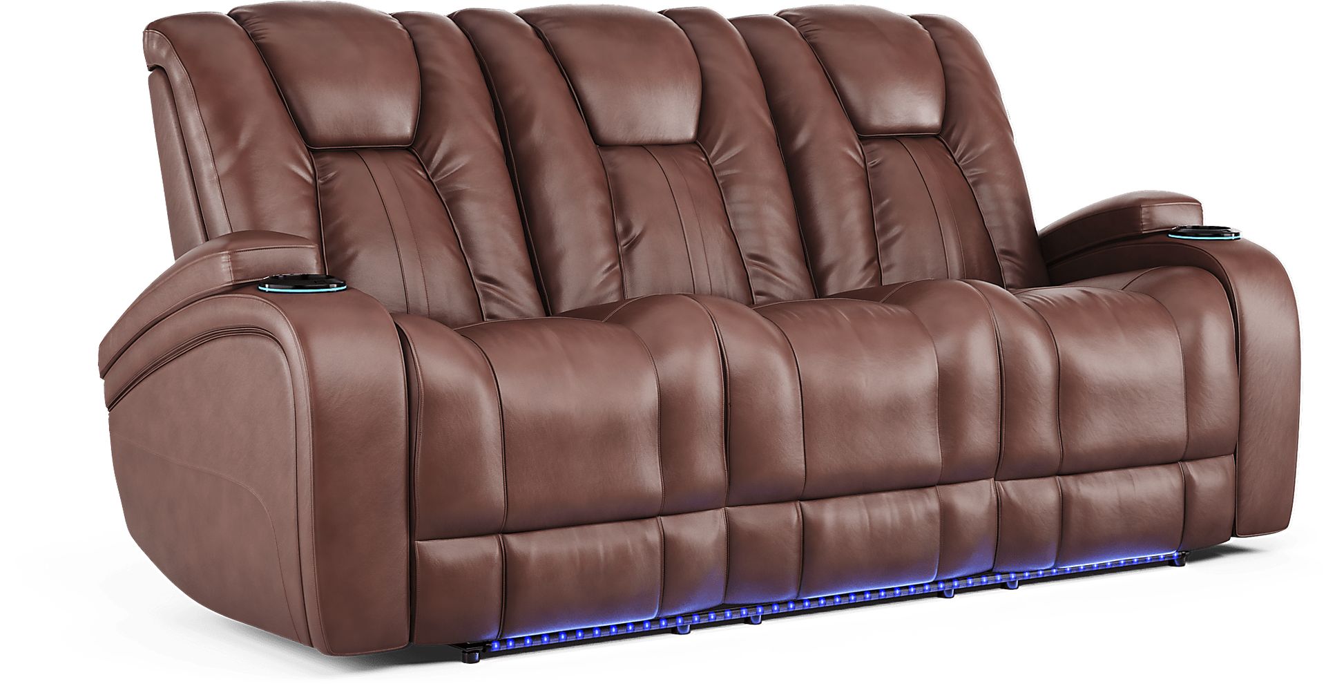 Kingvale Court Mocha 3 Pc Living Room with Dual Power Reclining Sofa - Image 4