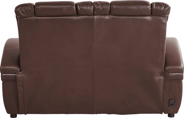 Kingvale Court Mocha 7 Pc Living Room with Dual Power Reclining Sofa - Thumbnail - Image 13