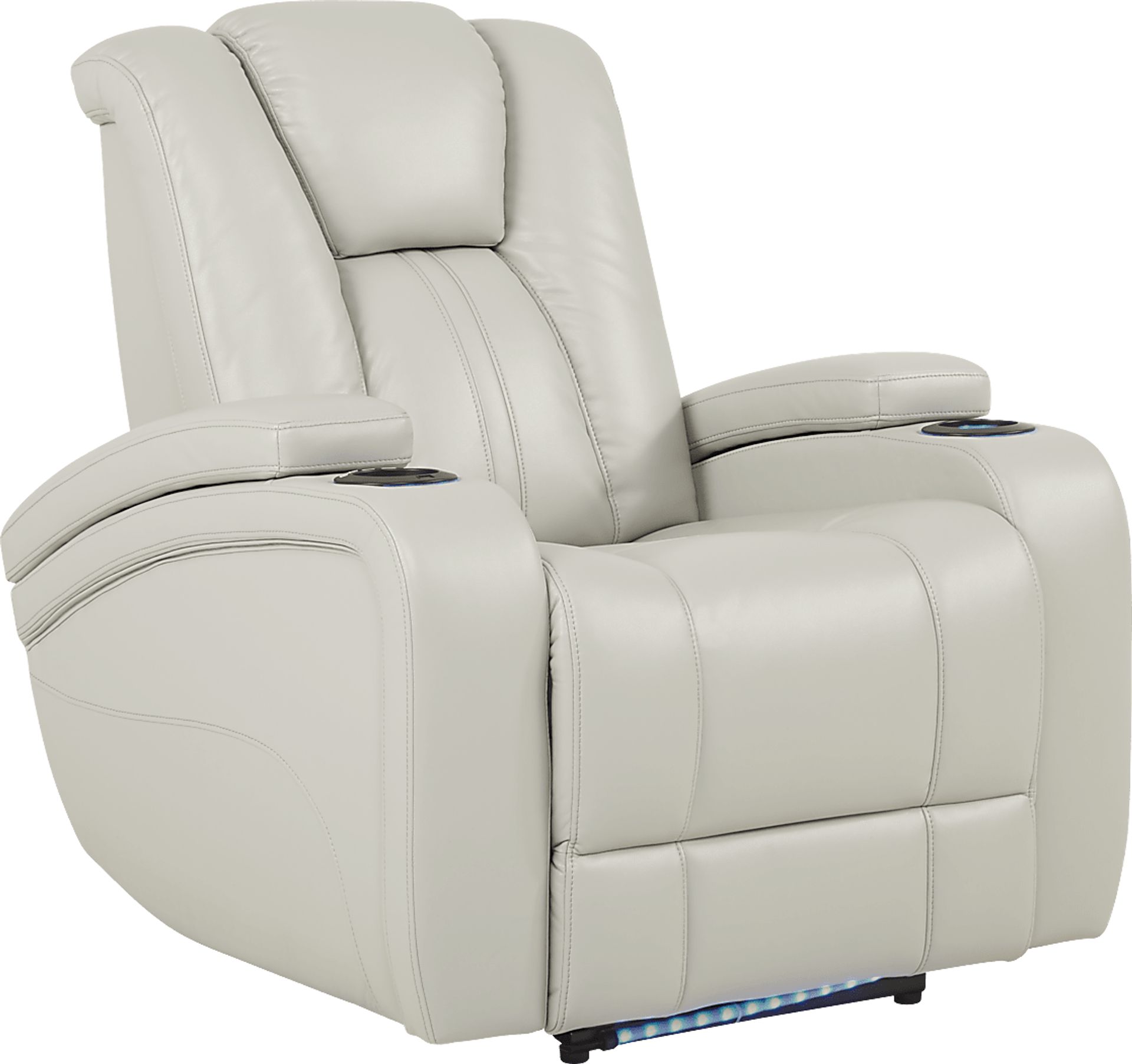 Kingvale Court Platinum Dual Power Recliner - Image 1