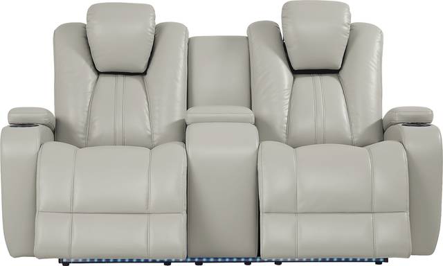 Kingvale Court Platinum 5 Pc Dual Power Reclining Living Room - Thumbnail - Image 11