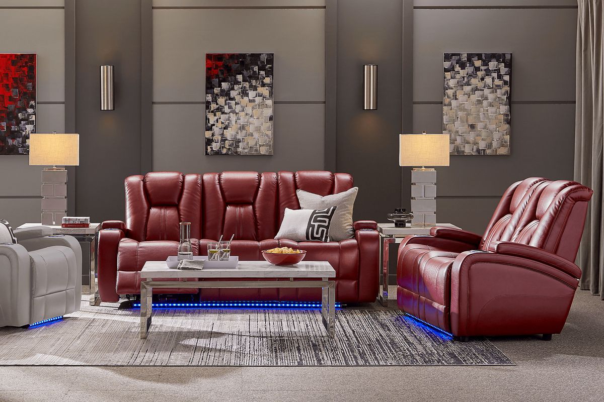 Dual Power Reclining Sofa