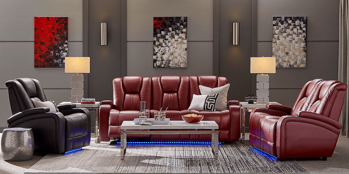 Kingvale Court 7 Pc Dual Power Reclining Living Room Set