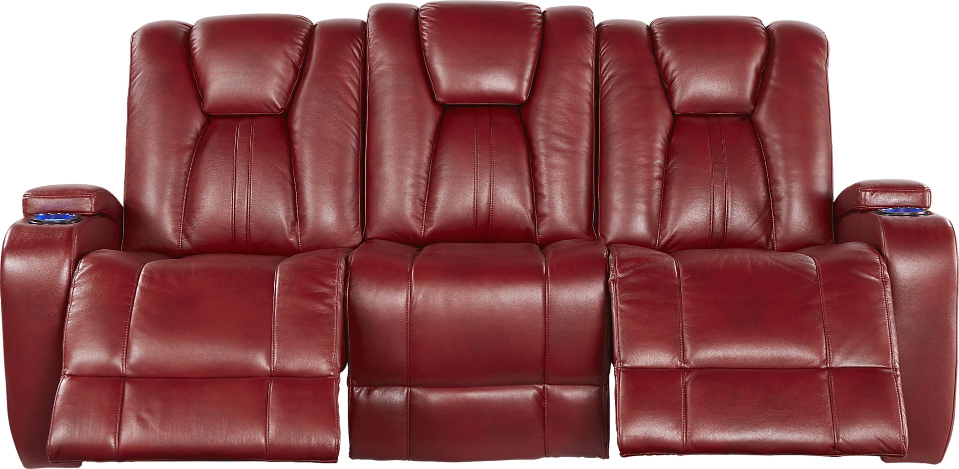 Kingvale Red Power Reclining Sofa - Image 2