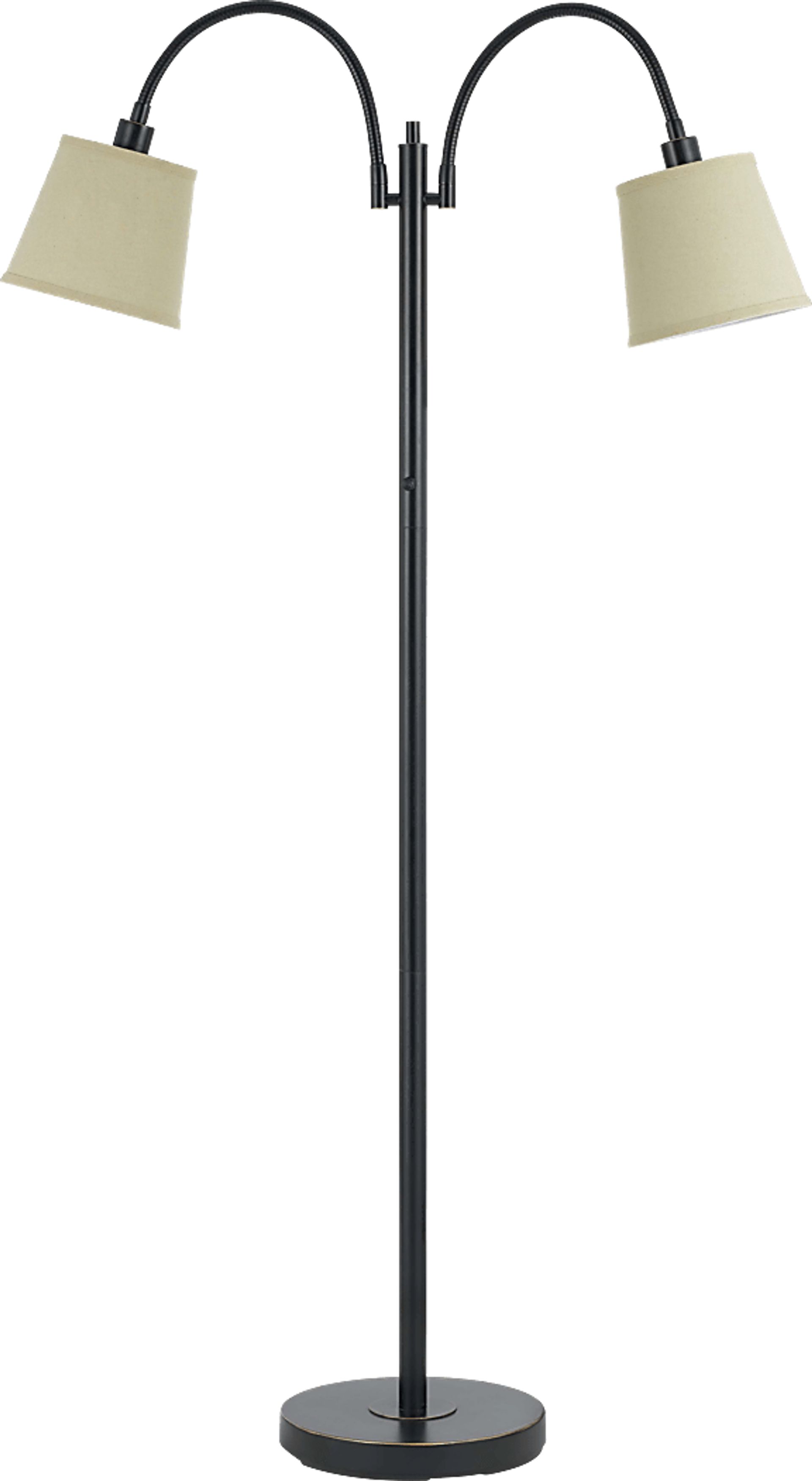 Kinhawk Bronze Floor Lamp - Image 1