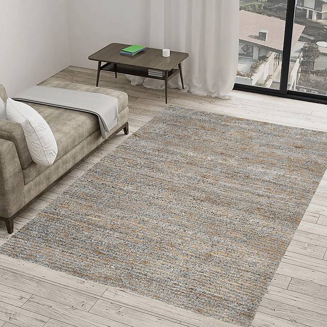 Kinipon Gray/Natural 5' x 7' Rug - Thumbnail - Image 2
