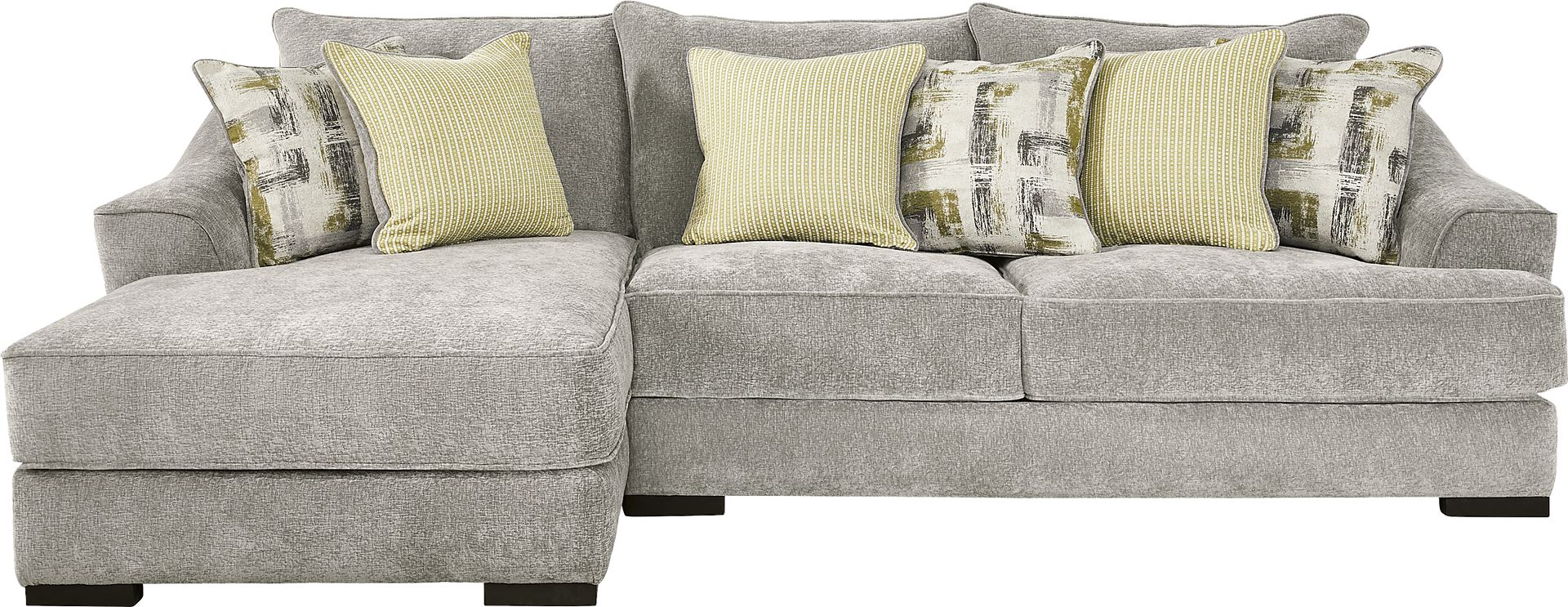 Kinley Gray 2 Pc Sectional - Image 1
