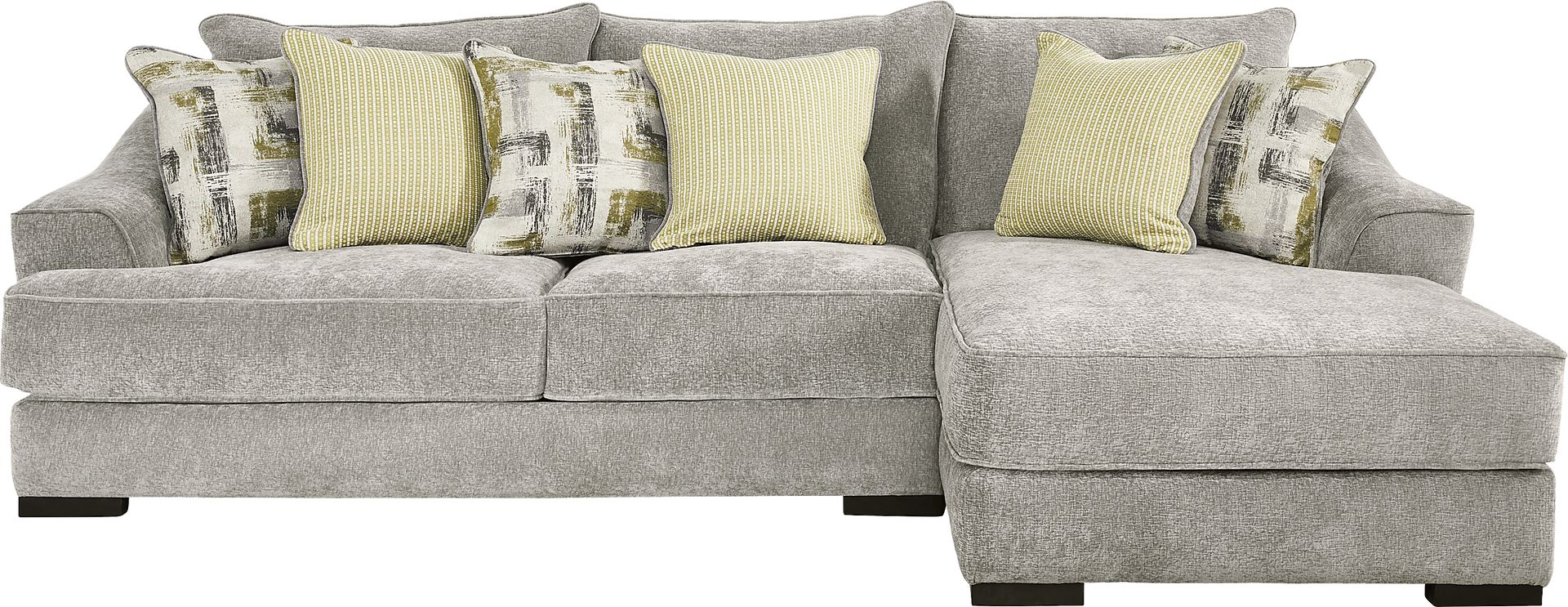 Kinley Gray 2 Pc Sectional - Image 1