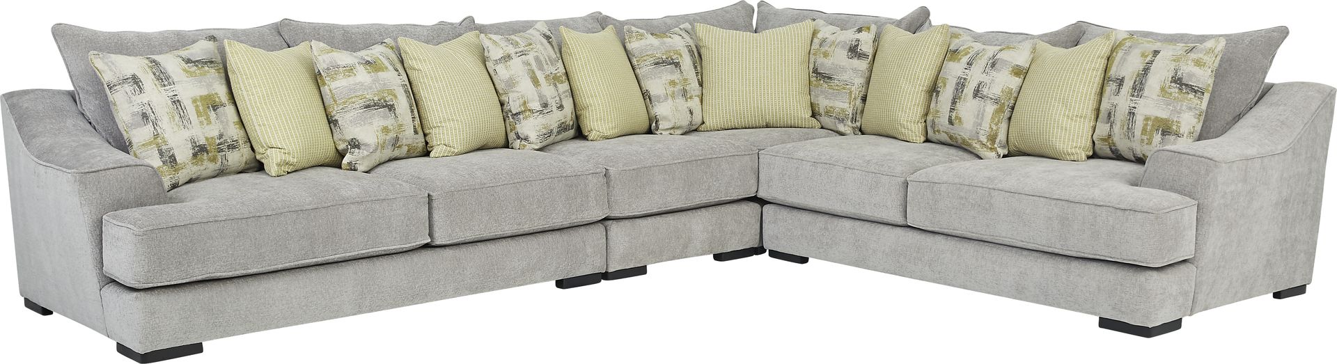Kinley Gray 7 Pc Sectional Living Room - Image 2