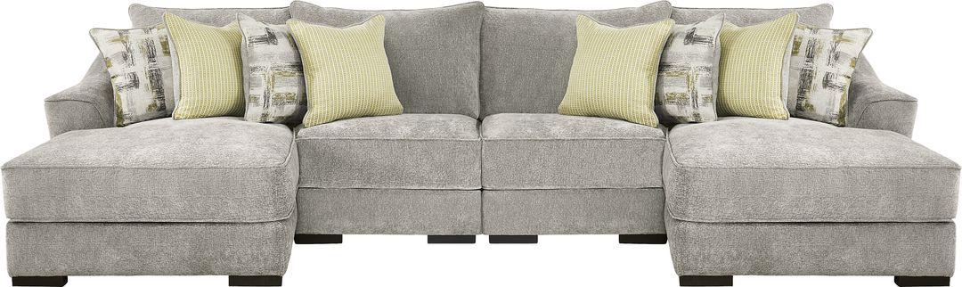 Kinley Gray 4 Pc Sectional