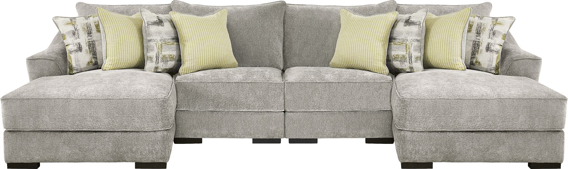 Kinley Gray 4 Pc Sectional - Image 1