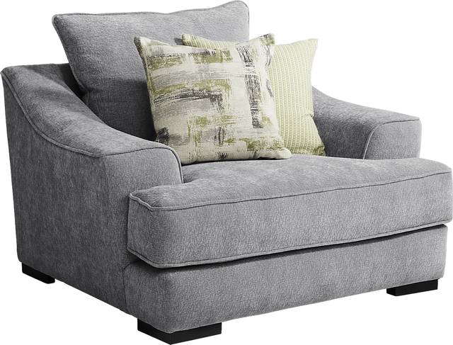 Kinley Gray Chair - Thumbnail - Image 1
