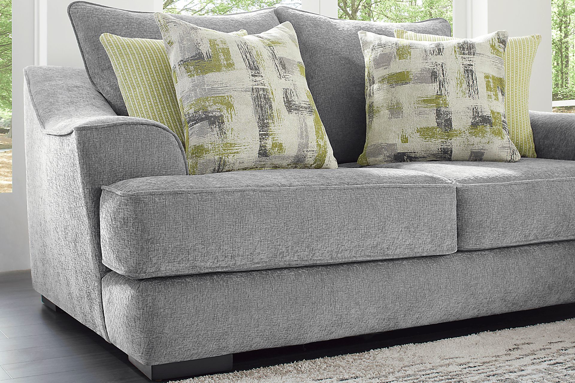 Kinley Gray 5 Pc Living Room - Image 4