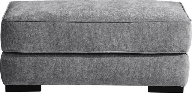 Kinley Gray Ottoman - Thumbnail - Image 2
