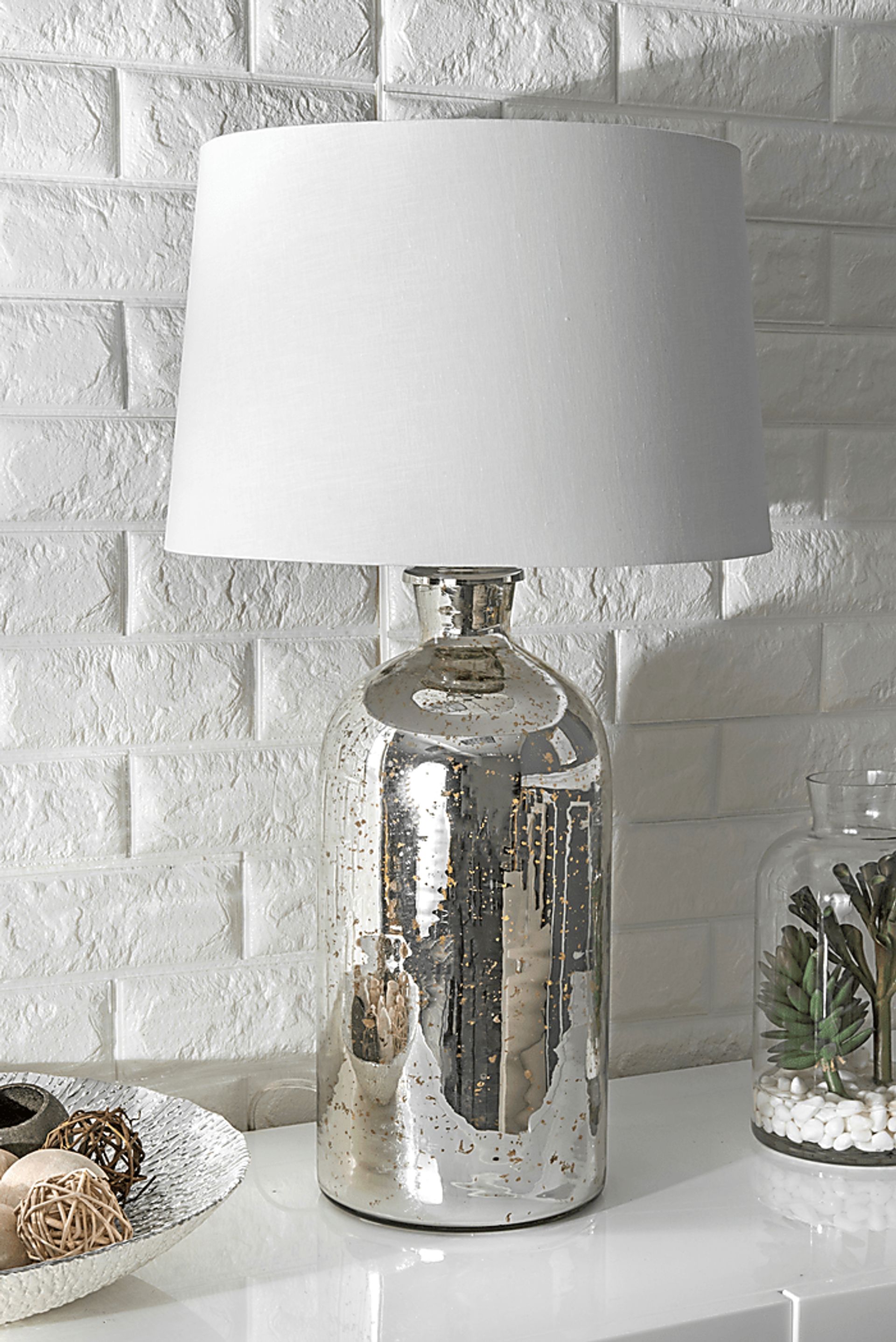 Kinnell Silver Lamp - Image 2