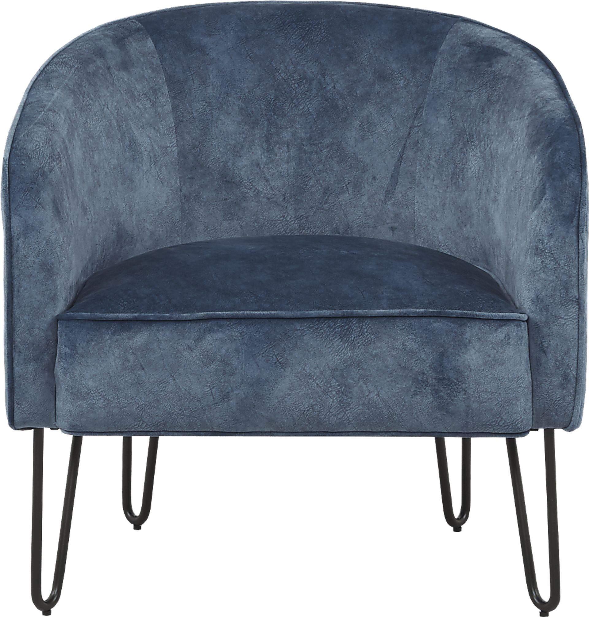 Kinnett Navy Accent Chair - Image 2