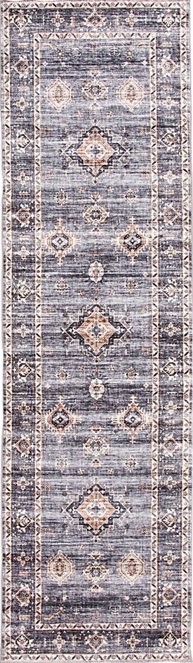 Kinniard Gray 2'3 x 7'6 Rug - Thumbnail - Image 1