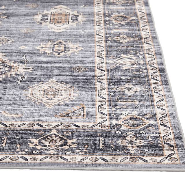 Kinniard Gray 7'5 x 9'5 Rug - Thumbnail - Image 2
