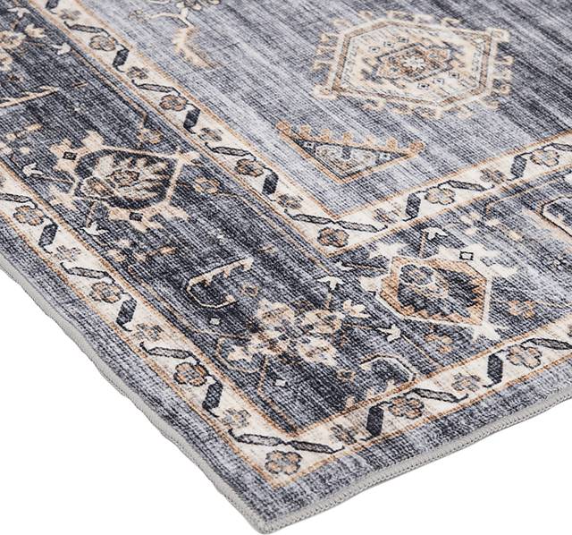 Kinniard Gray 7'5 x 9'5 Rug - Thumbnail - Image 3