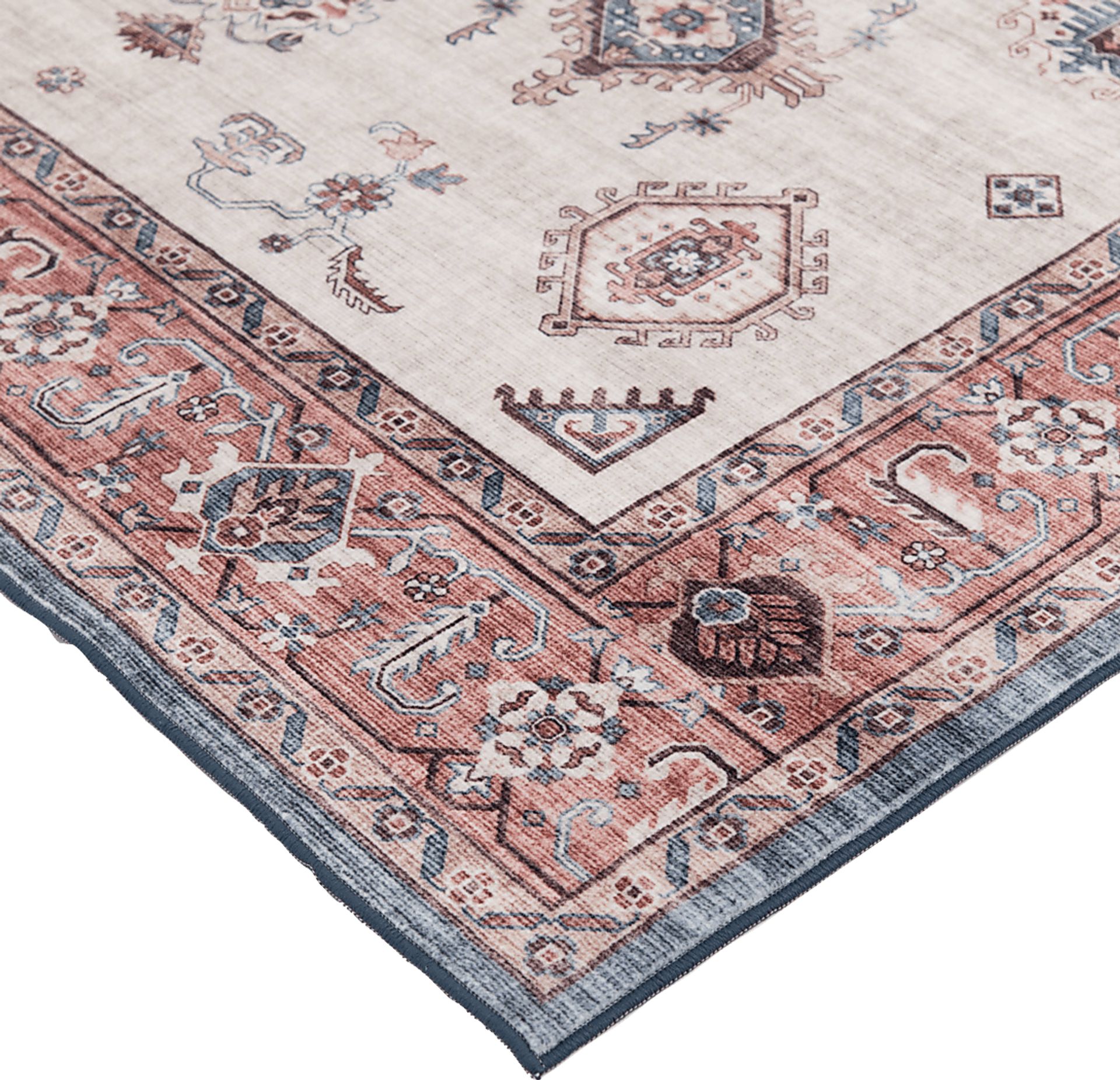 Kinniard Red 7'5 x 9'5 Rug - Image 3