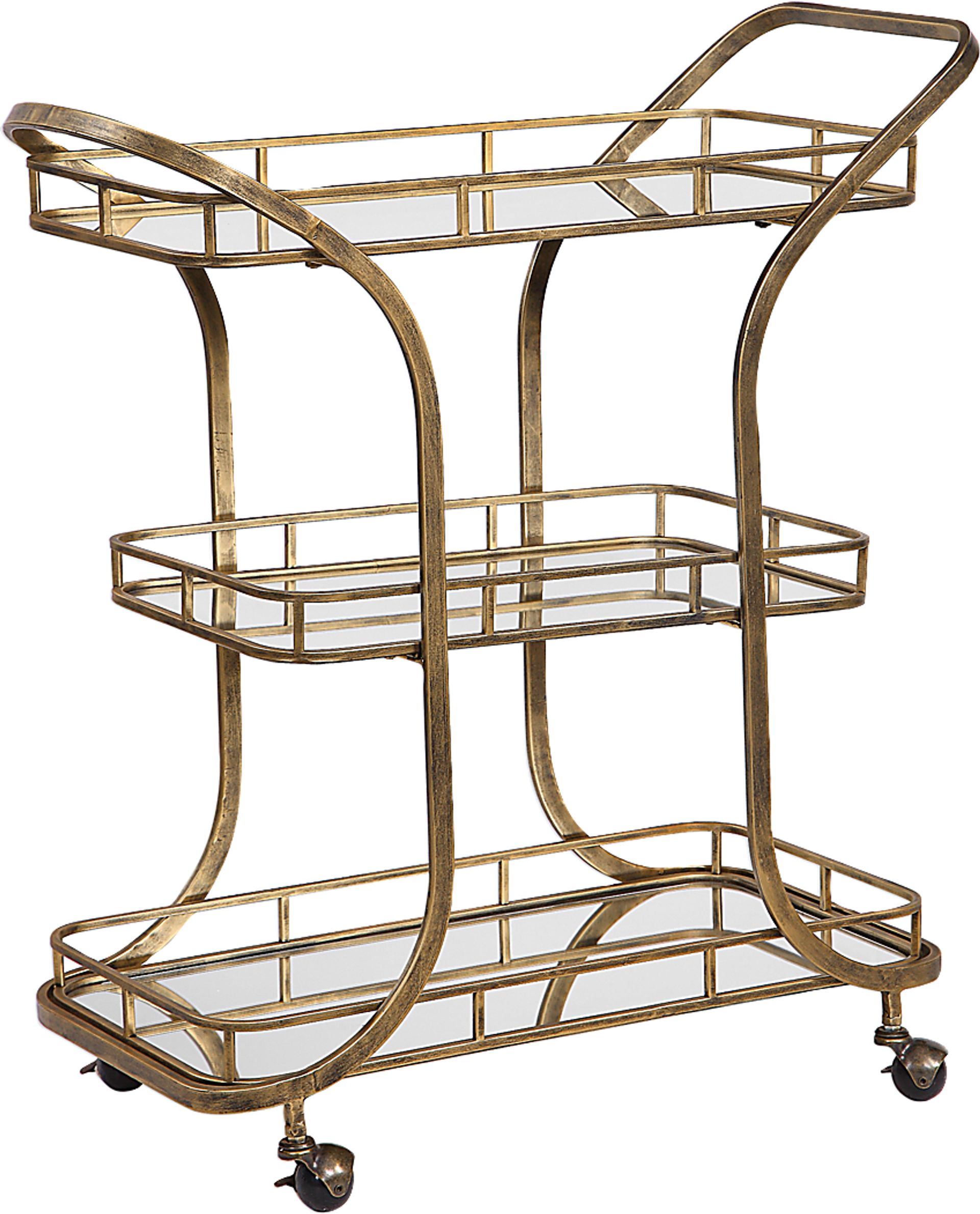Kinoo Gold Bar Cart - Image 1