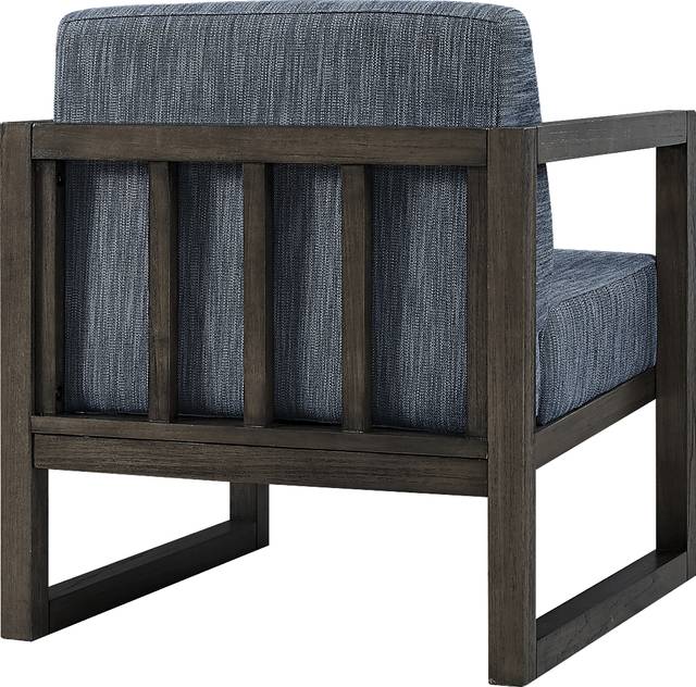 Kinsey Lane Blue Accent Chair - Thumbnail - Image 2