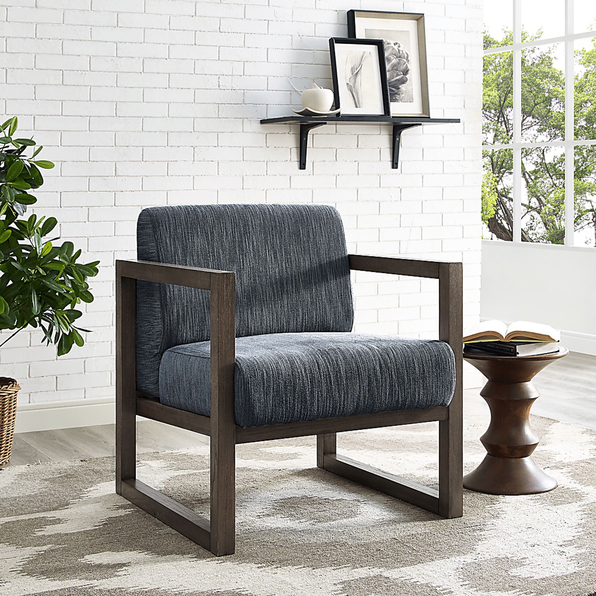 Kinsey Lane Blue Accent Chair - Image 5