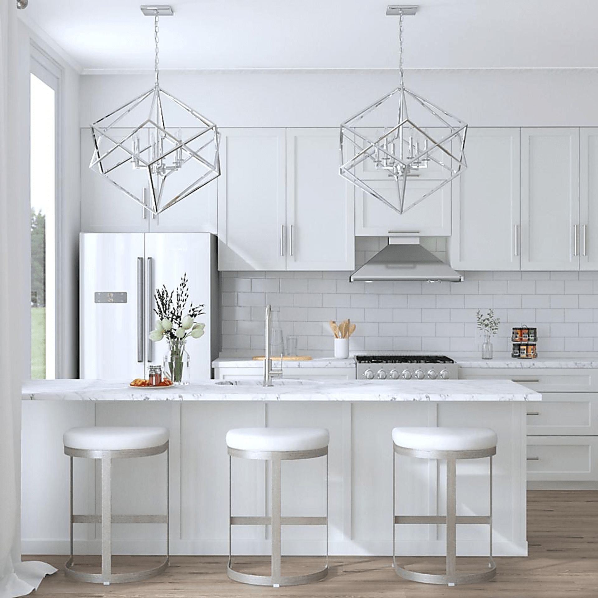 Kinsley Place Nickel Pendant - Image 2