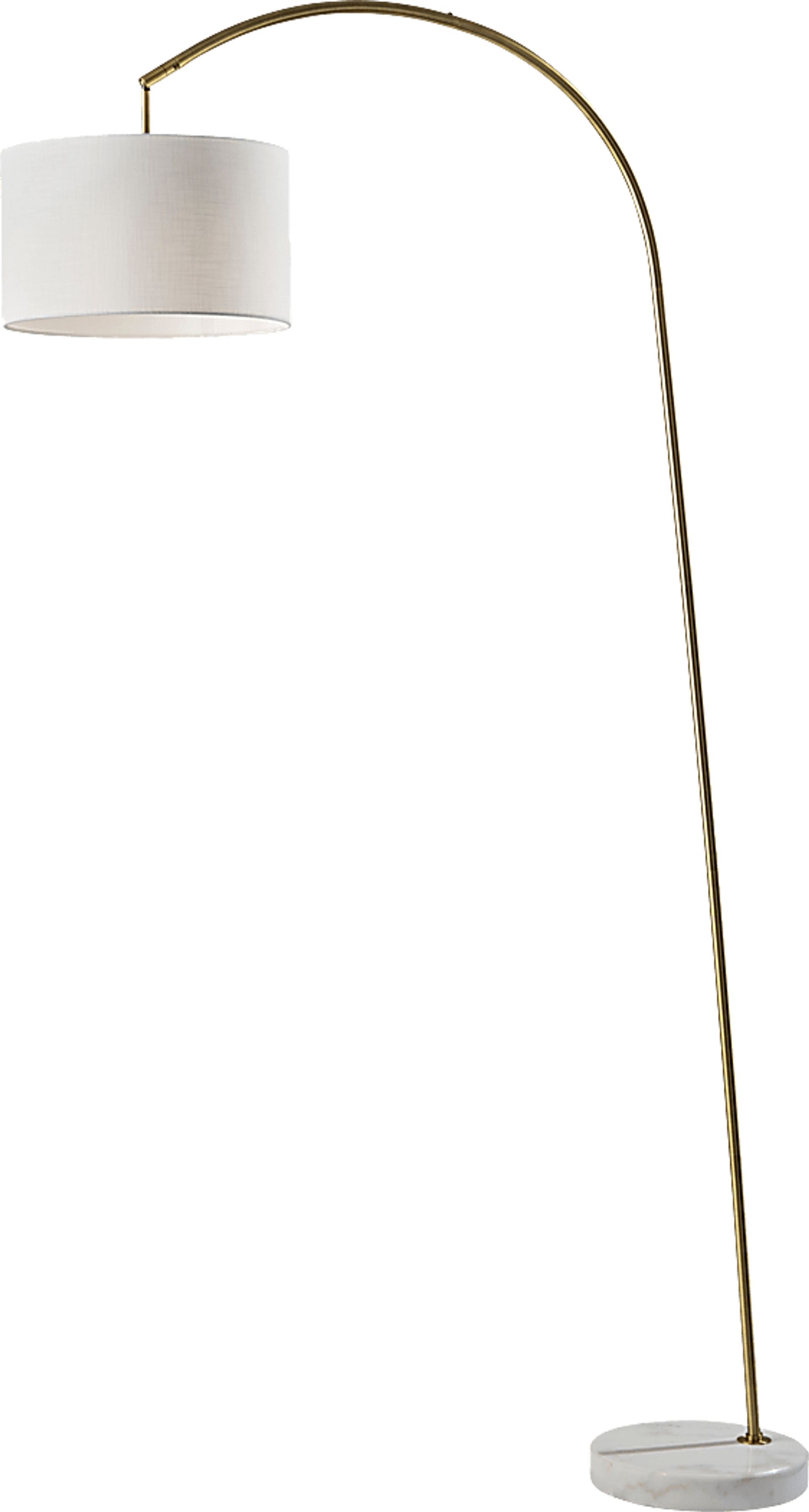 Kinsman Way Brass Floor Lamp - Image 1